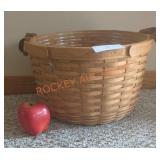 Round Longaberger Basket