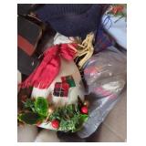 Winter Holiday Decor Box Lot