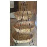 3 Tier Basket Storage Shelf