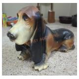 Blow Mold Hound Coin Bank