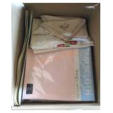 Fancy Tablecloths and Napkins Box Lot