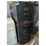 18"W ï¿½27"Dï¿½52"H Vintage Filing Cabinet