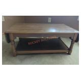 Wooden Drop Leaf Coffee Table