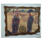 Little Farmer Wall Clock