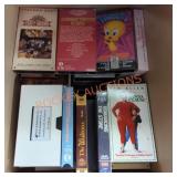 VHS Movie Box Lot