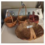 Woven Baskets - Qty 4