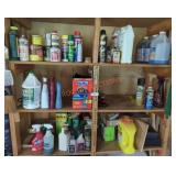 Cleaning Supplies & More Shelf Lot