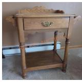 Vintage Wooden Side Table