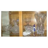 Misc. Clear Glass Shelf Lot
