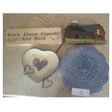 Small Primitive Wall Decor Lot