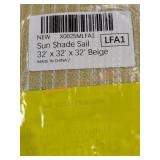 Sunshade sails Qty 3 Multiple Sizes
