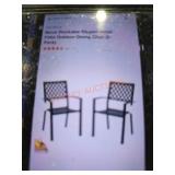 Black Metal Patio Chairs