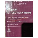 15" LED Flush Mount Ceiling Light