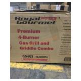 4 Burner Gas Grill/Griddle Combo