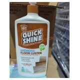 Quick shine hardwood floor luster