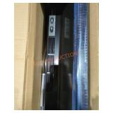 30" Range Hood Black