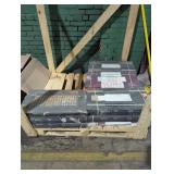 Skid full of ceramic tiles