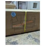 Three seat sofa and 2 Ottomans
