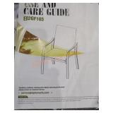 Patio Chairs Assembly Required 4 Pcs