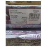 4 boxes of flooring oak planks 4 x bid 63.80 sq ft