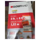 Fixed Mount Closet Organizer