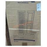 14 1/2 x 72" lifetime shutters