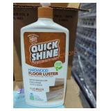 Quick shine hardwood floor luster