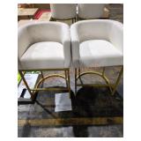 2 Upholstered Stools