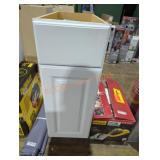 12" white cabinet base