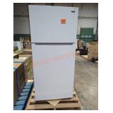 Vissani 18 cu ft white refrigerator with freezer