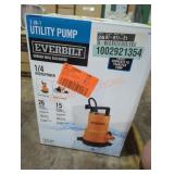 Everbilt 2 in 1 utility pump