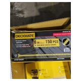 Deckmate 6in Coated Screws Lot