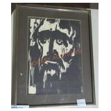"The Prophet" Emil Nolde Framed Print