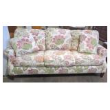 Wesley Hall Floral 3 Seat Couch