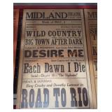 Vintage Midland Theatre Valley View Poster