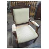 Upholstered Wooden Chairs - Qty 2
