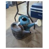 2 Plastic Watering Cans