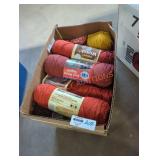 Worsted Yarn Box Lot