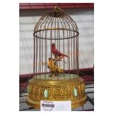 Singing Bird Cage Decor