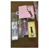 Misc. Disney Wrist Watches Qty-6