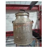 Vintage Tiny Metal Milk Can