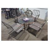 Outdoor Patio Table + Chair Set