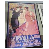 Sevilla, Vintage Poster, by Juan Dapena Parilla