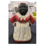 Vintage Aunt Jemima Cast Iron Bank