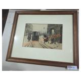"A Winter Morning" Joseph Nash Art Print