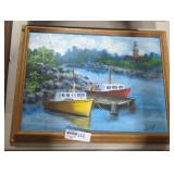Signed Original Acrylic Painting