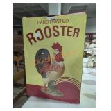 Hand Painted Rooster Statue