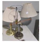Misc. Table Lamps Qty-3