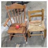 Pair of Childrens Chairs