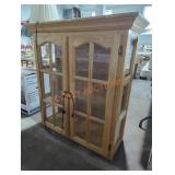 40"Wï¿½14"Dï¿½43"H Lighted Display Cabinet (No Bottom)